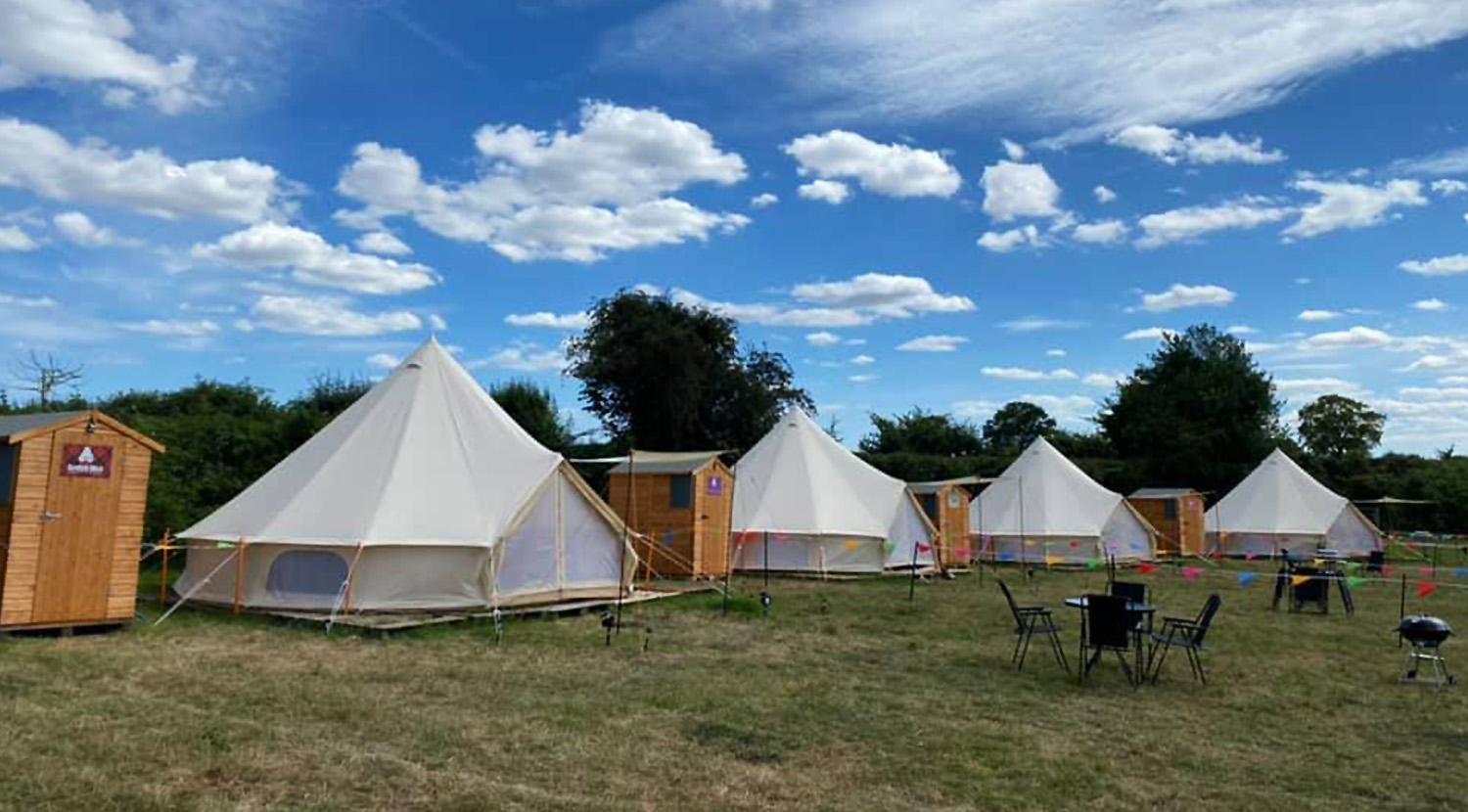 Glamp @ The Priory - Bell Tents | Suffolk | The Tourist Trail